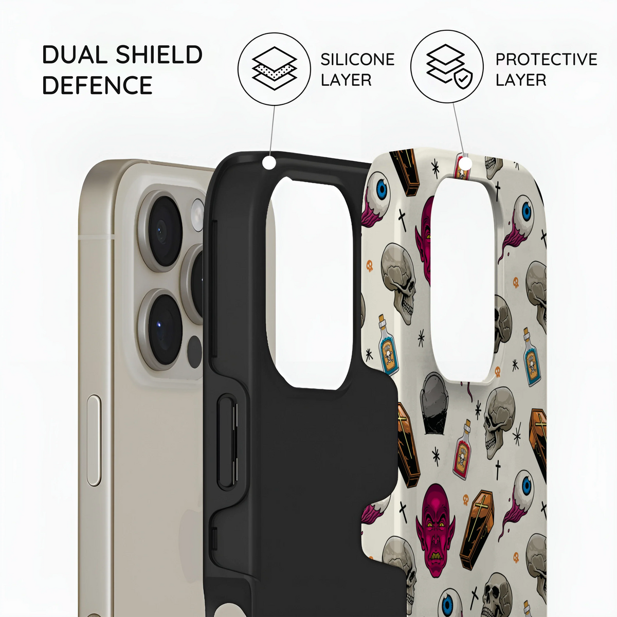 Graveyard Flash - iPhone 16 Pro Case