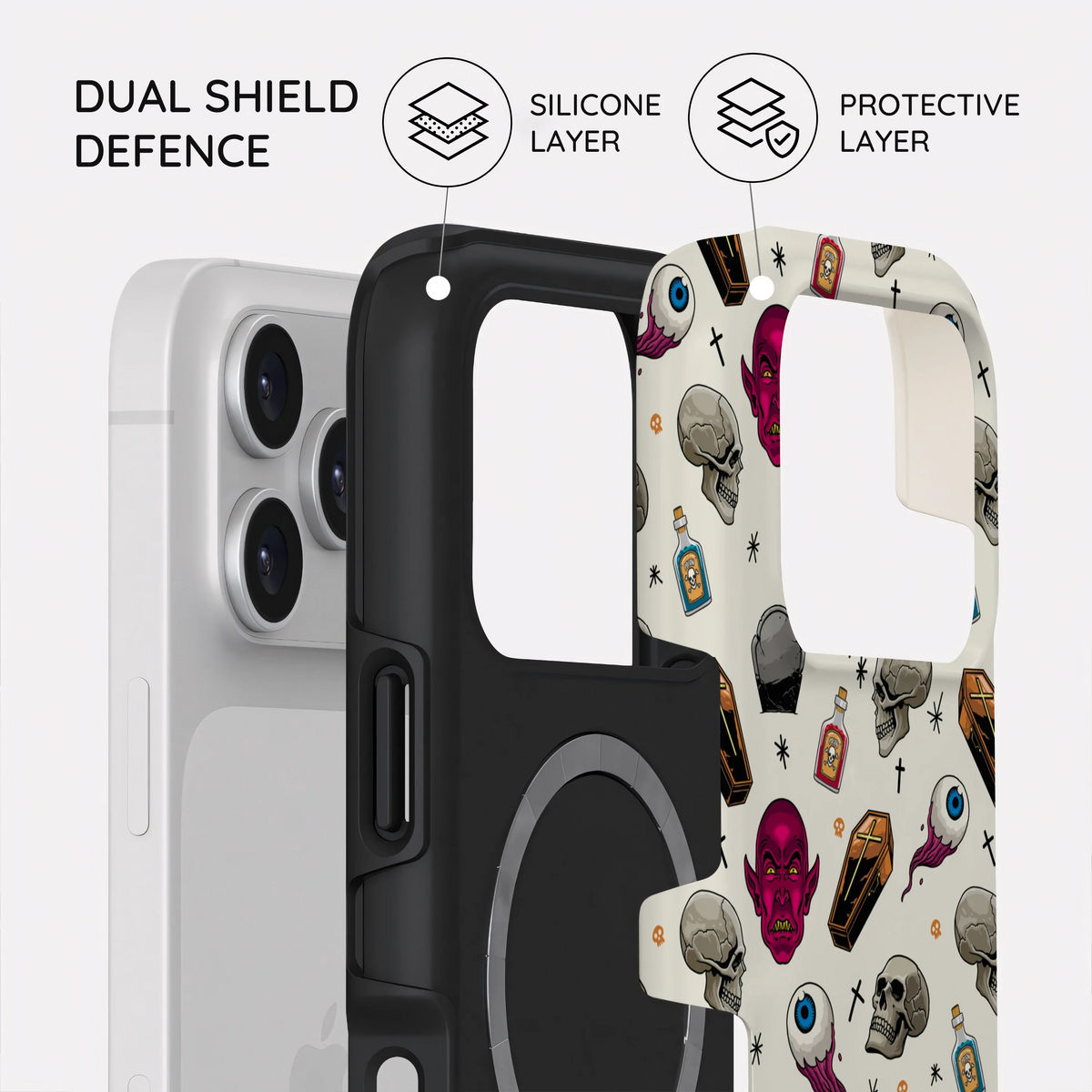 Graveyard Flash - iPhone 18 Pro Case