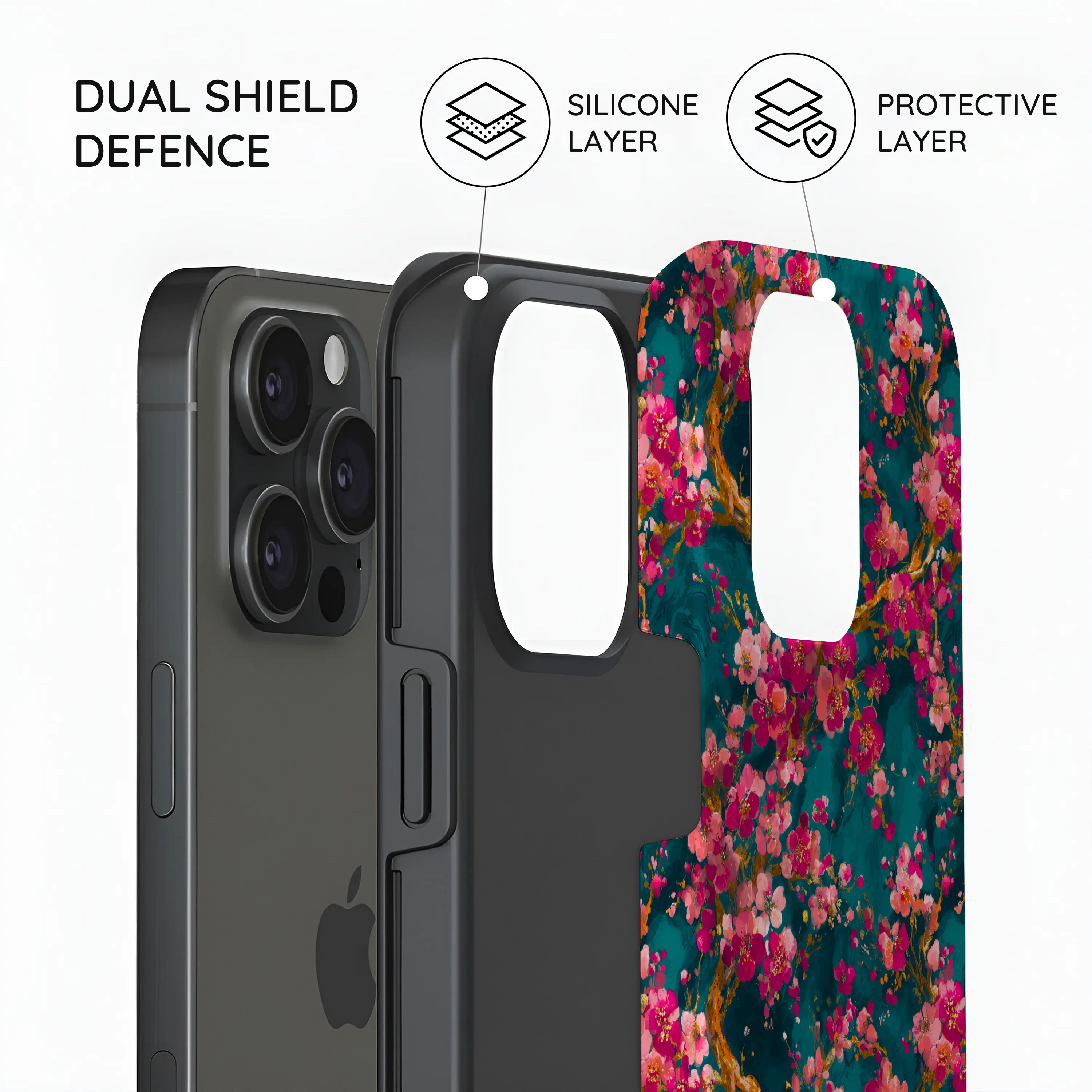 Hanagami - iPhone 15 Pro Case
