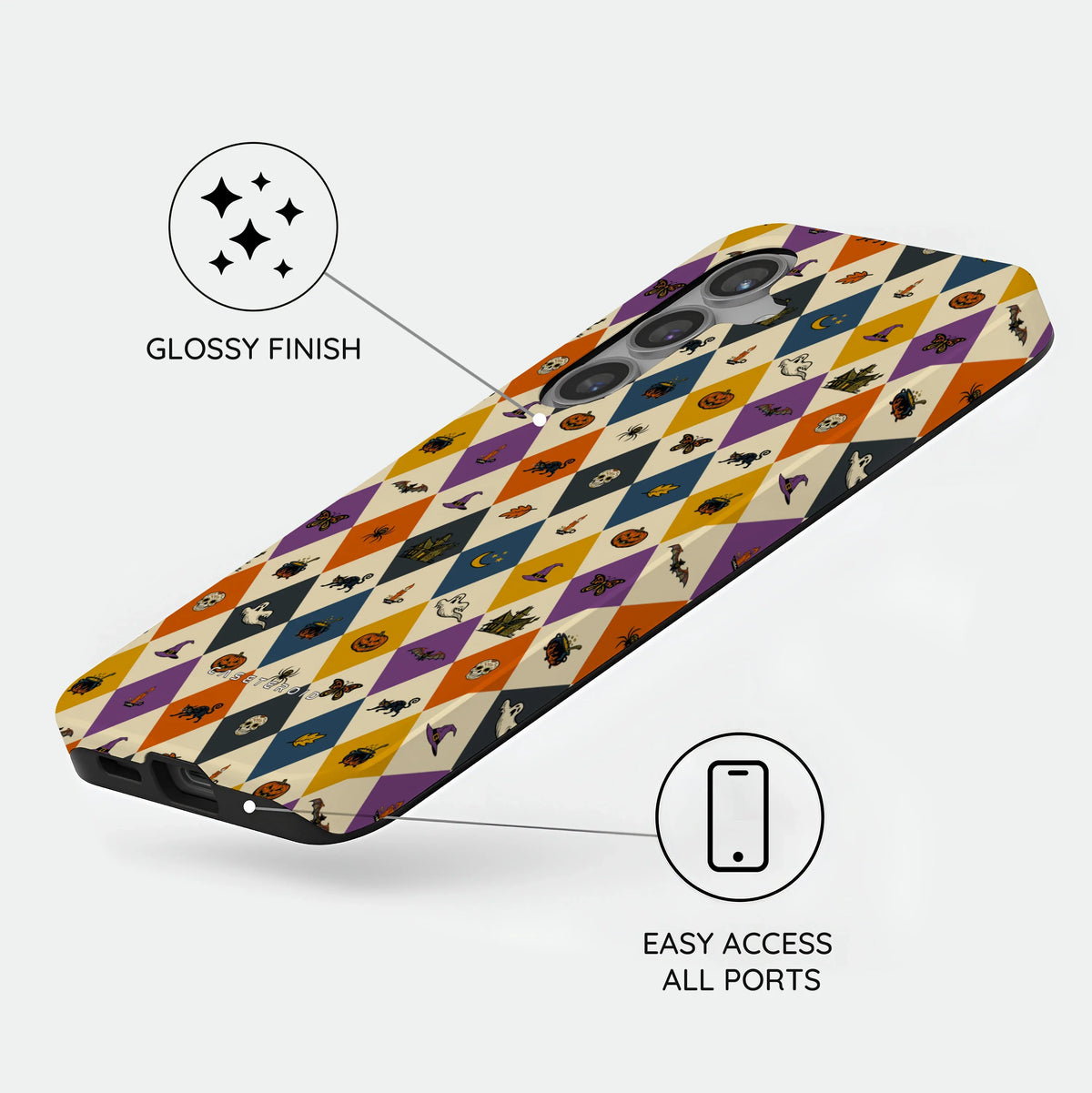 Harlequin Hex - Samsung Galaxy S24 Case