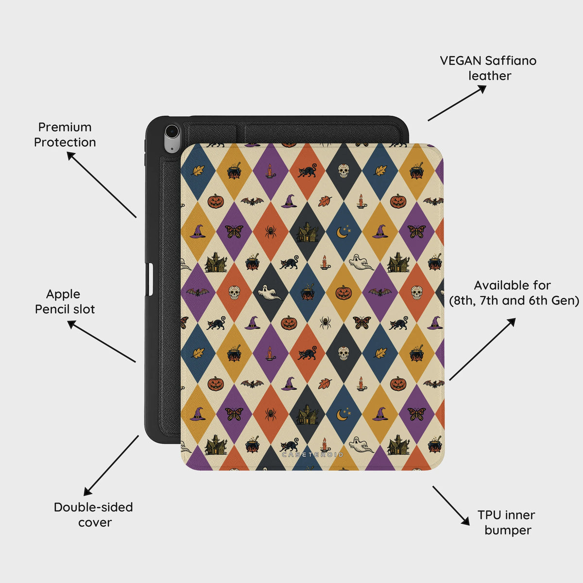 Harlequin Hex - iPad Air 13 (8th/7th/6th Gen) Case