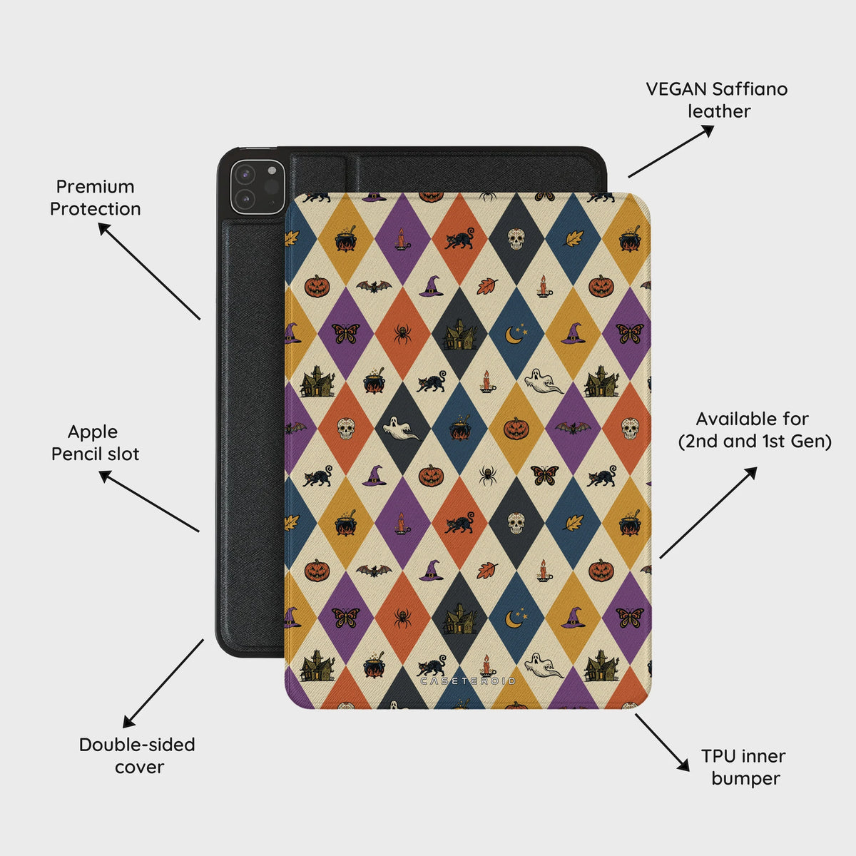 Harlequin Hex - iPad Pro 11 (2nd/1st Gen) Case