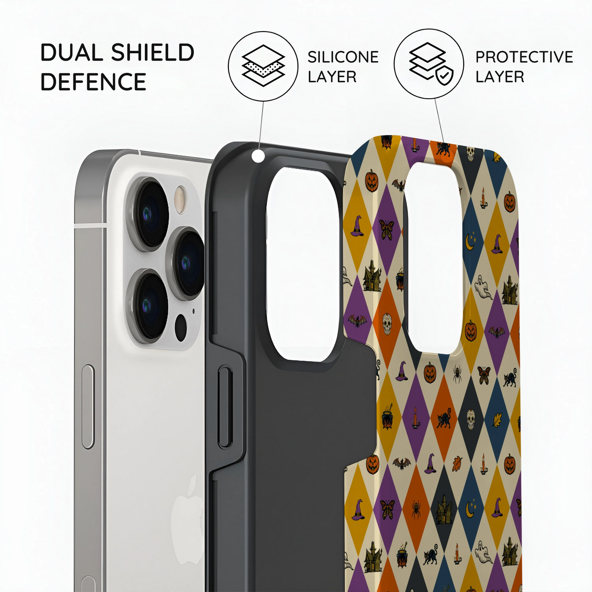 Harlequin Hex - iPhone 13 Pro Case