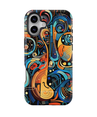 iPhone Tough Case with MagSafe - Harmonic Serenade - CASETEROID