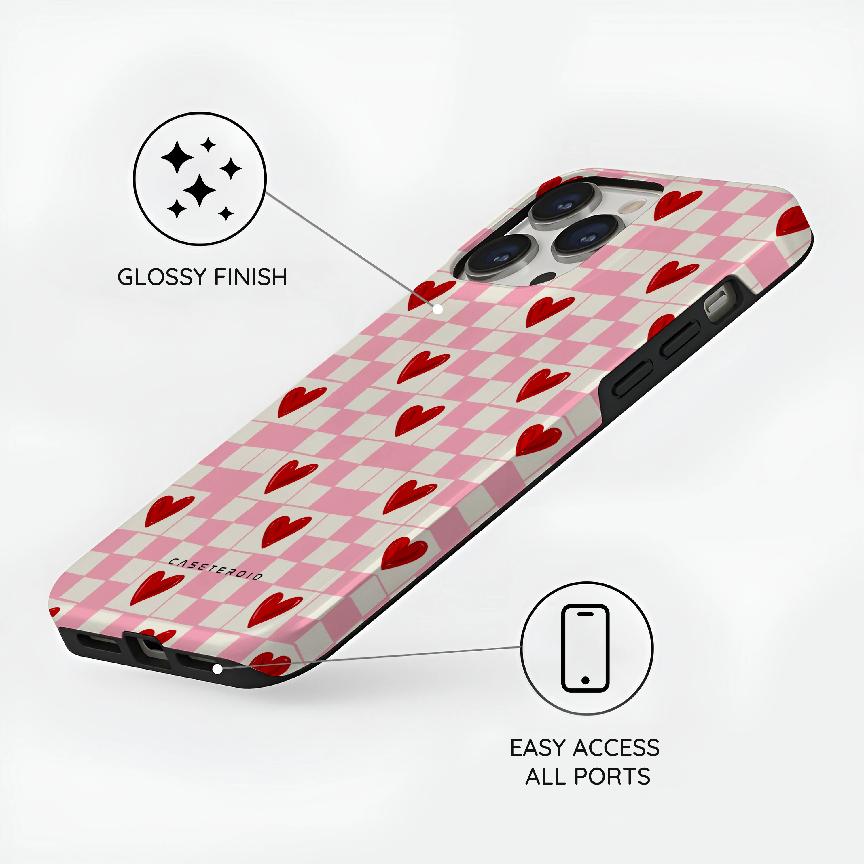 Heart Check - iPhone 13 Pro Case