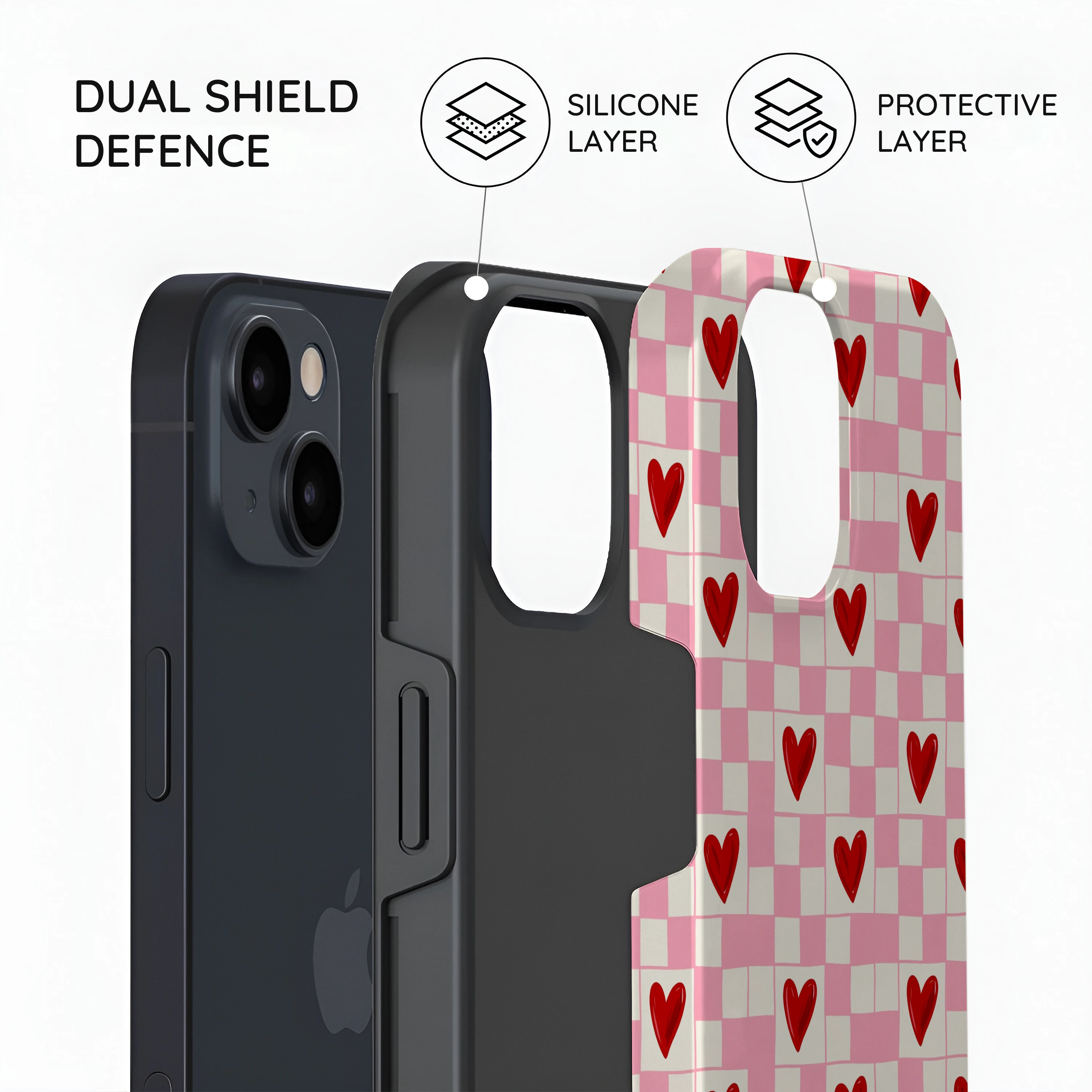 Heart Check - iPhone 15 Case
