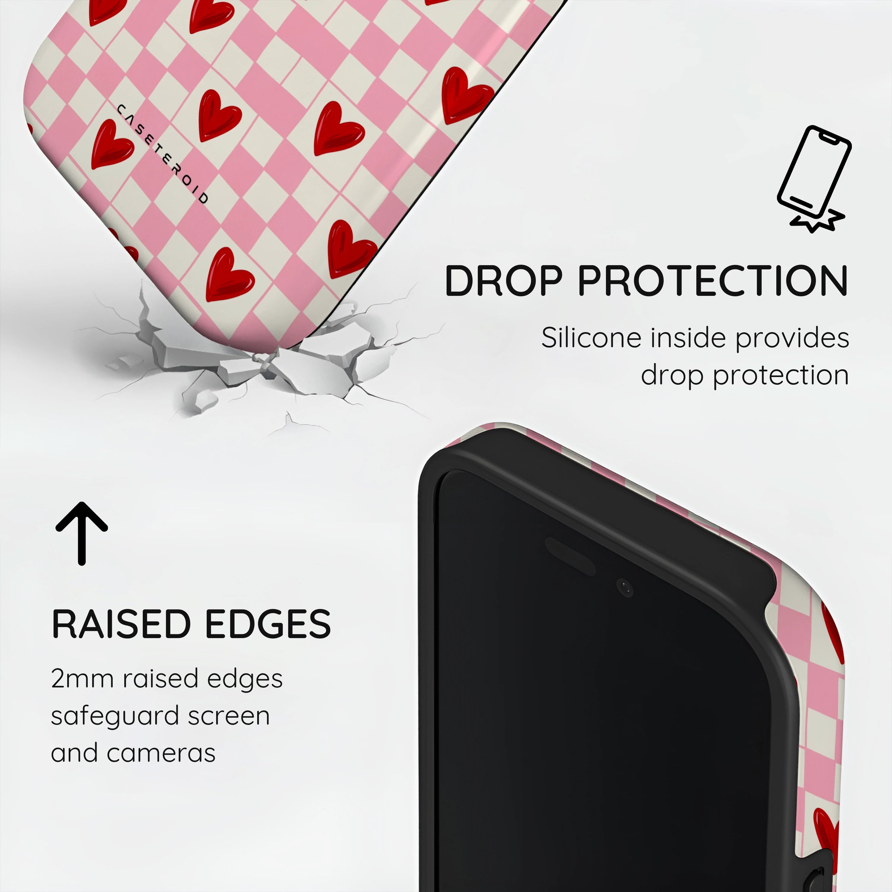 Heart Check - iPhone 16 Plus Case
