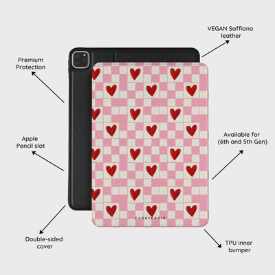 Heart Check - iPad Pro 12.9 (6th/5th Gen) Case