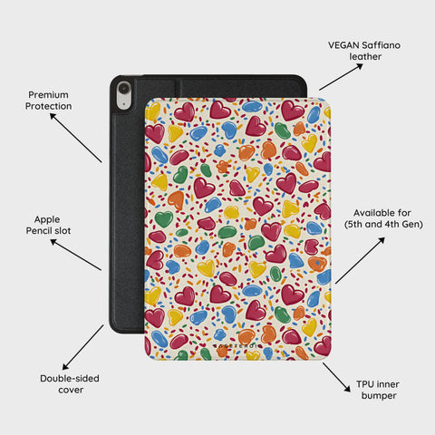 Heartful Treats - iPad Air 10.9 (5th/4th Gen) Case