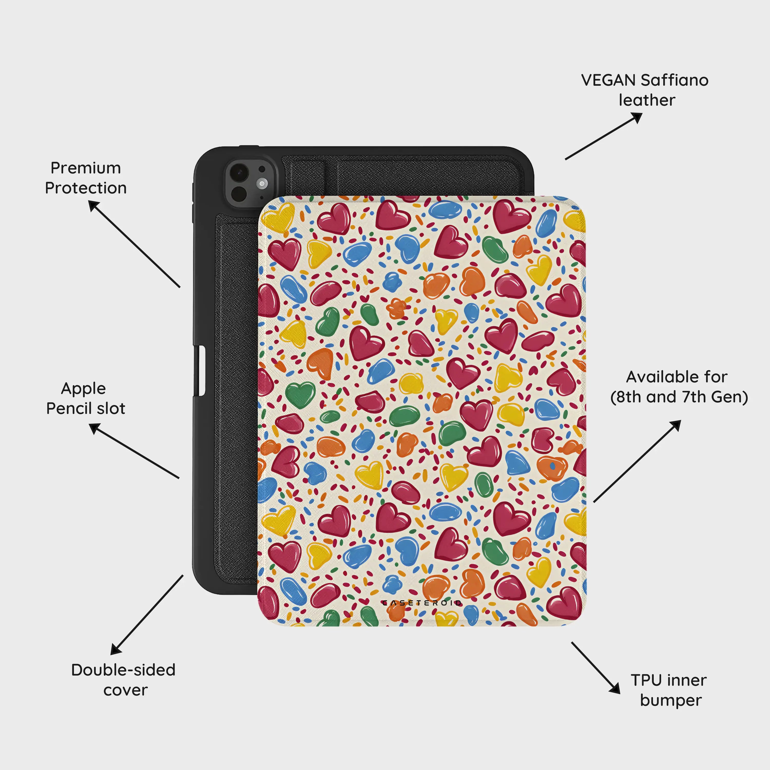 Heartful Treats - iPad Pro 11 (8th/7th Gen) Case