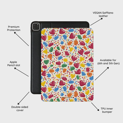 Heartful Treats - iPad Pro 12.9 (6th/5th Gen) Case