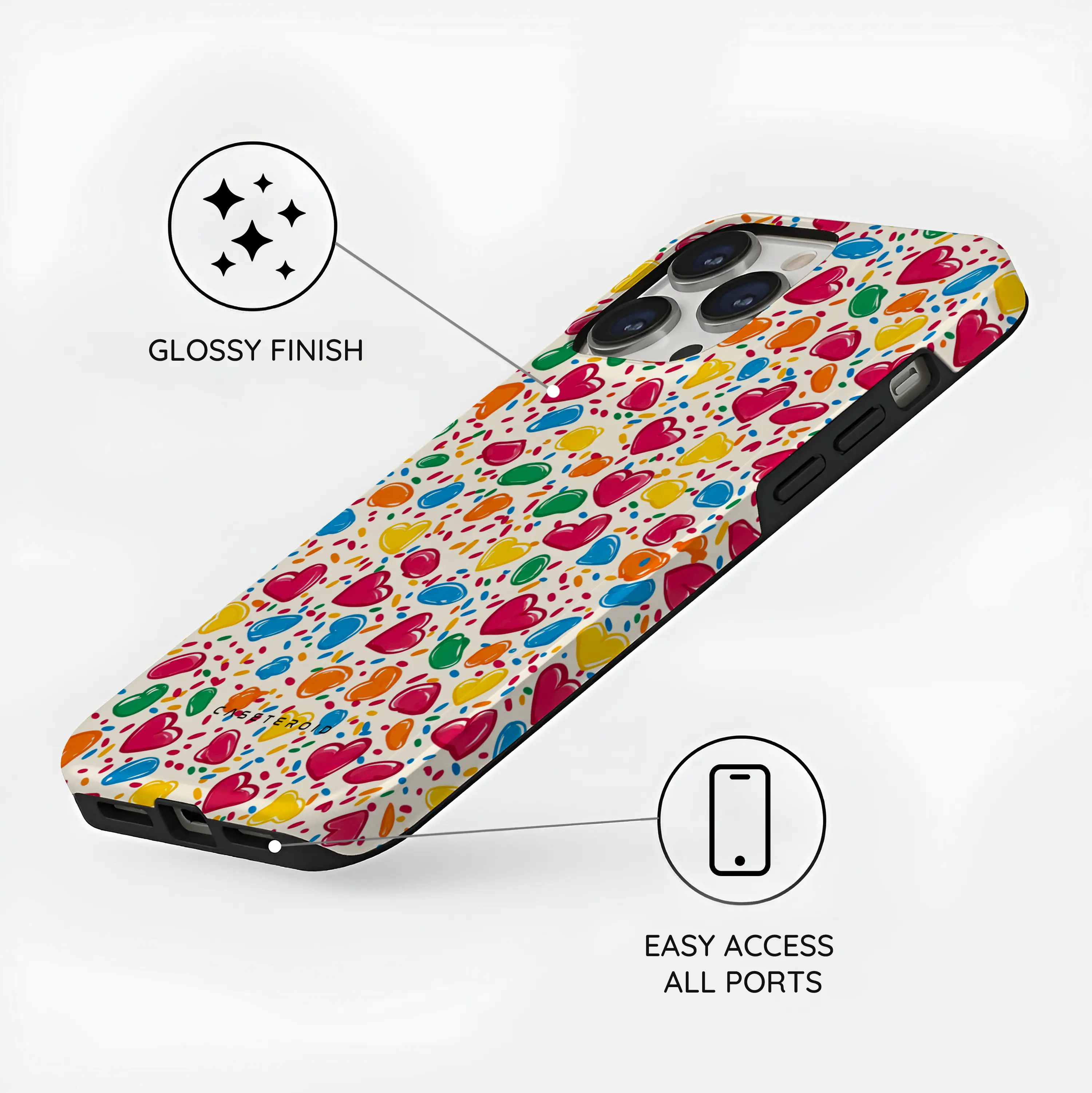 Heartful Treats - iPhone 14 Pro Max Case