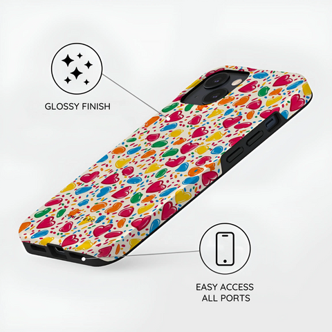 Heartful Treats - iPhone 14 Plus Case