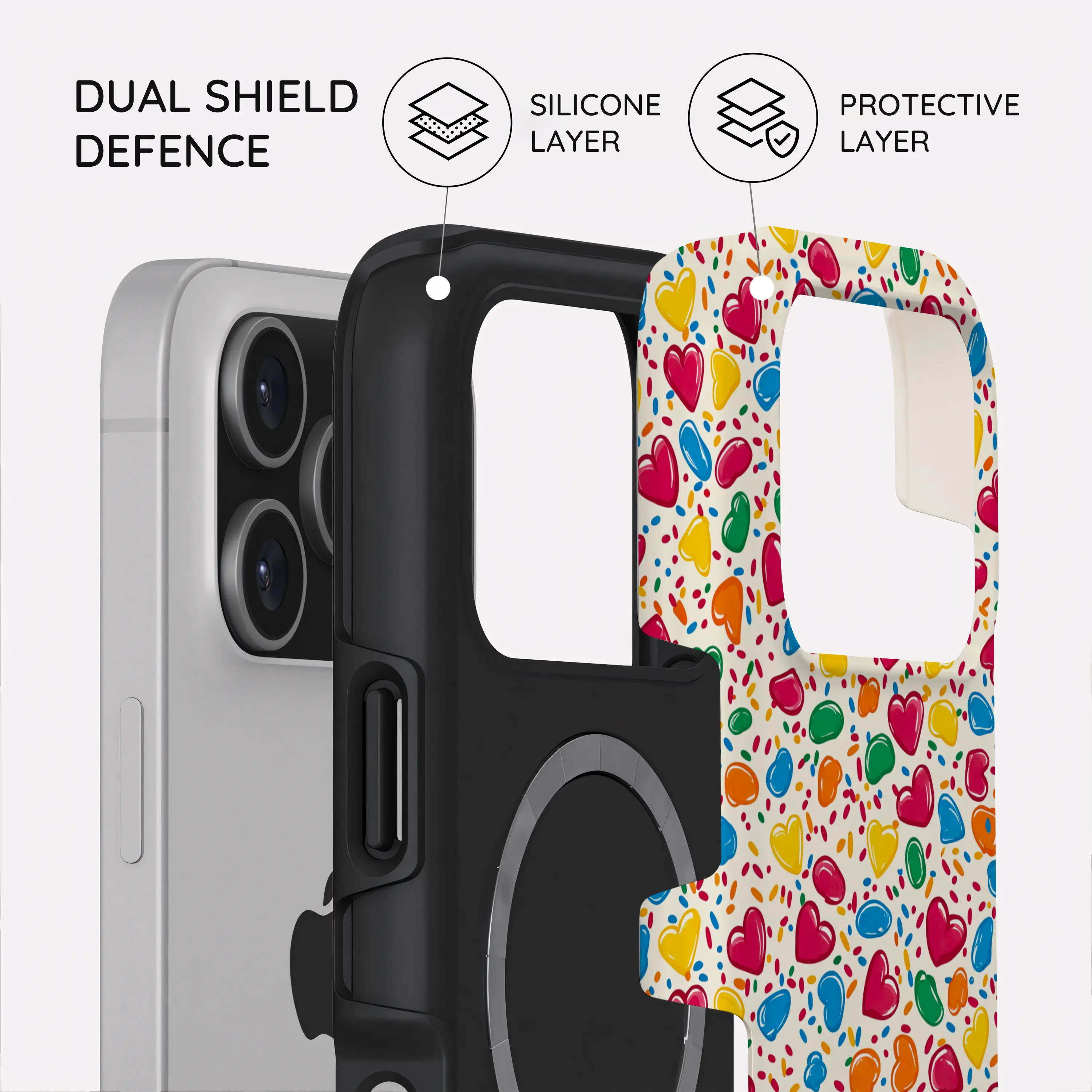 Heartful Treats - iPhone 17 Pro Case