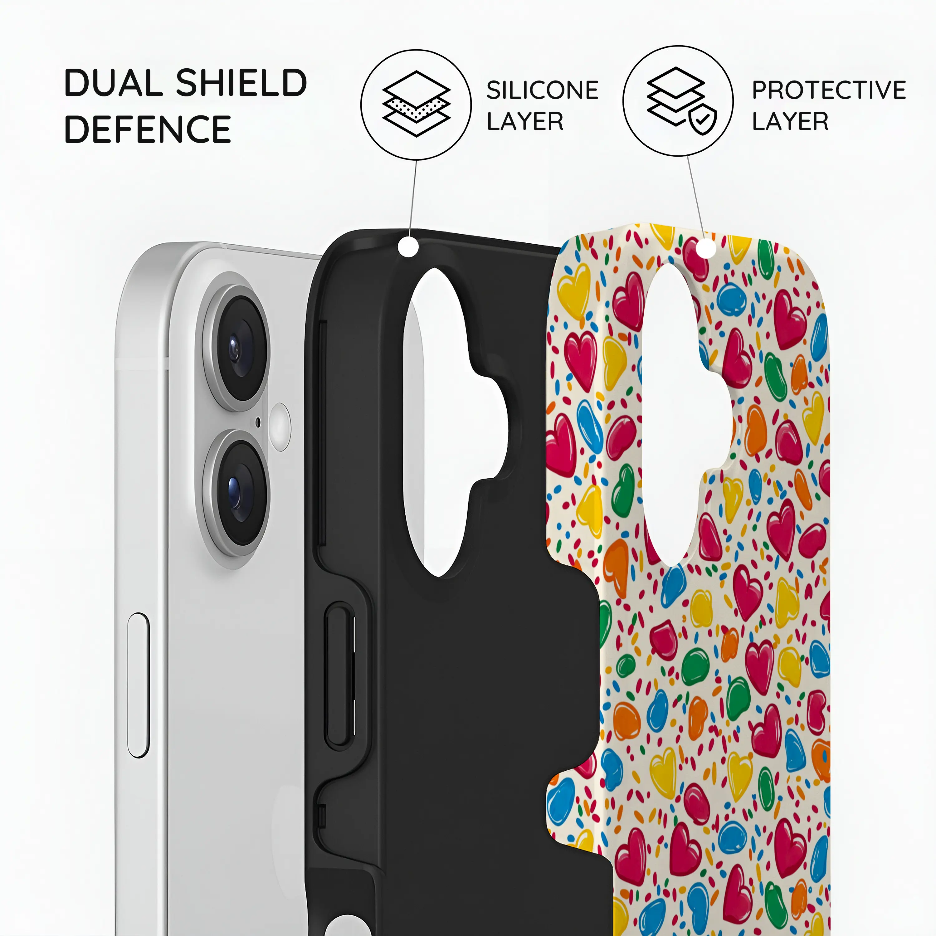 Heartful Treats - iPhone 16 Case