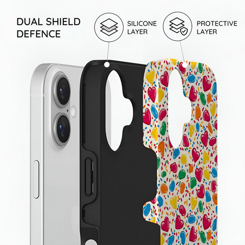 Heartful Treats - iPhone 16 Plus Case
