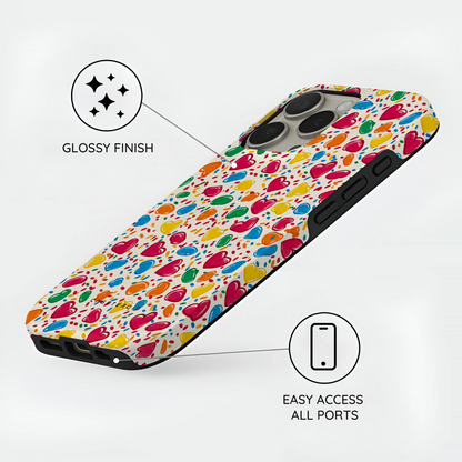 Heartful Treats - iPhone 16 Pro Max Case