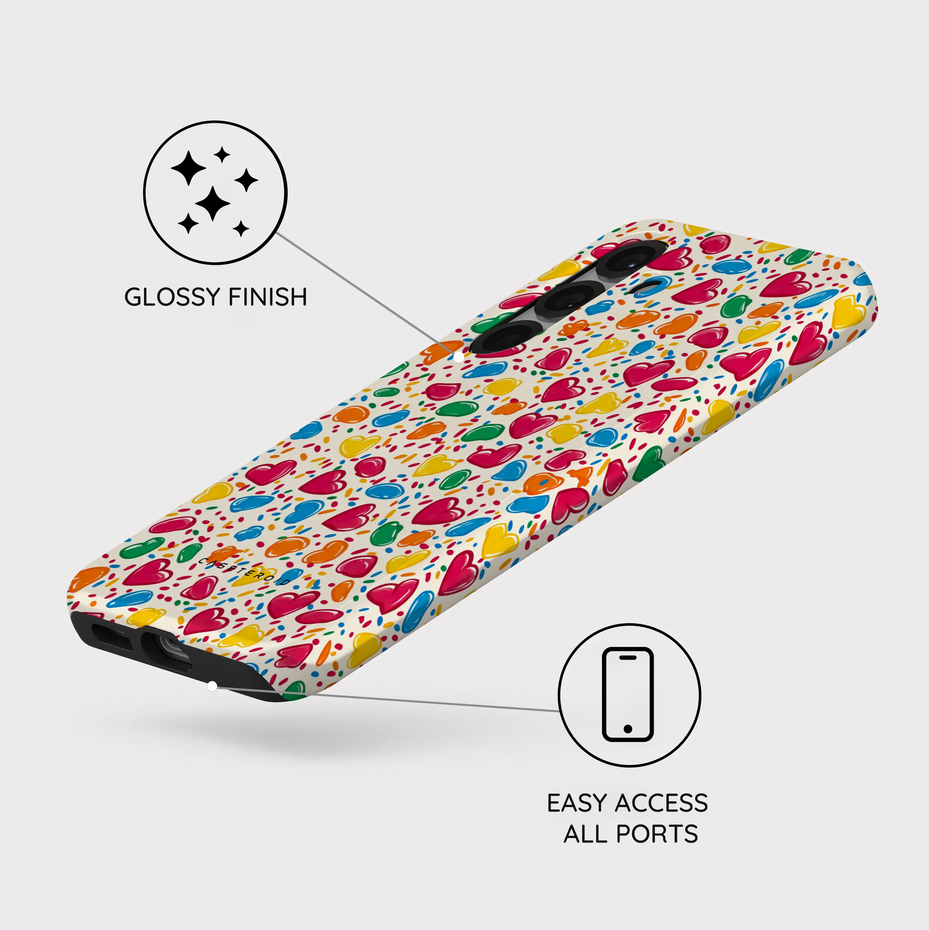 Heartful Treats - Samsung Galaxy S25 Case
