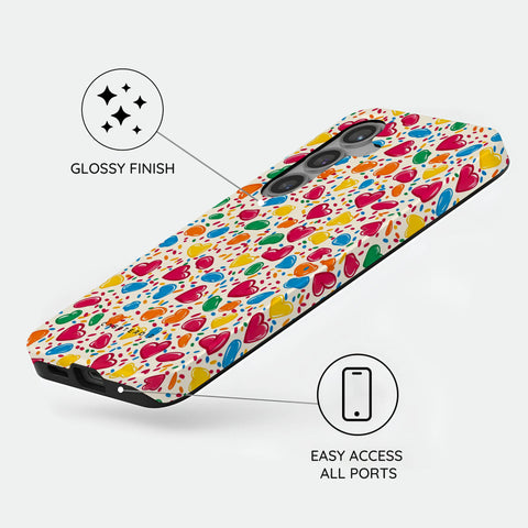 Heartful Treats - Samsung Galaxy S24 Plus Case