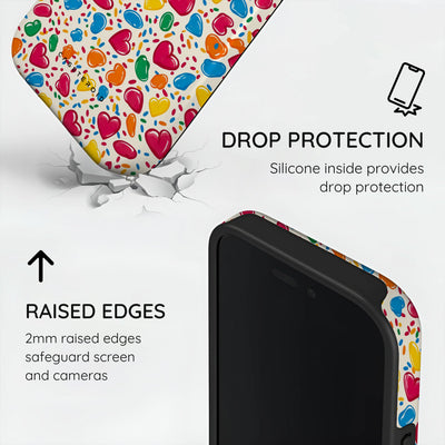 Heartful Treats - iPhone 16 Plus Case