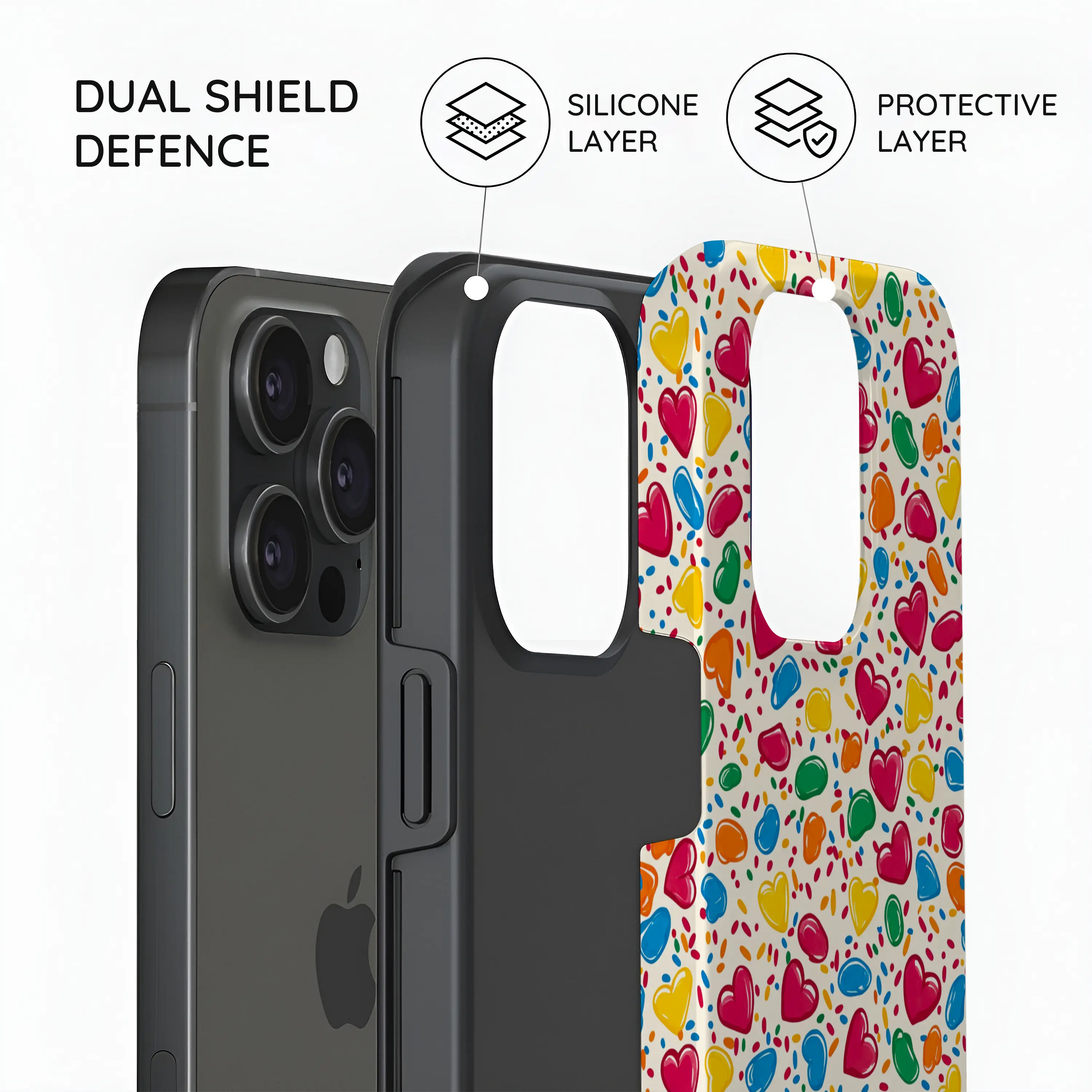 Heartful Treats - iPhone 15 Pro Max Case