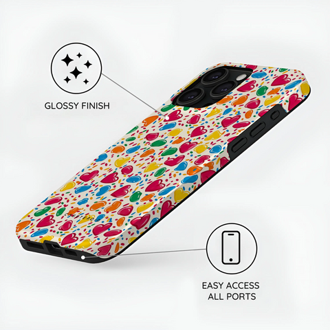 Heartful Treats - iPhone 15 Pro Case