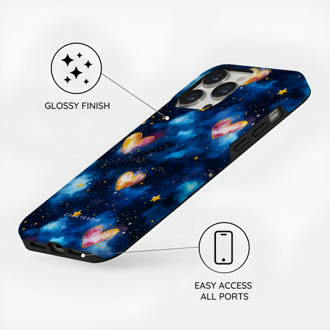 Hearts of the Cosmos - iPhone 13 Pro Case