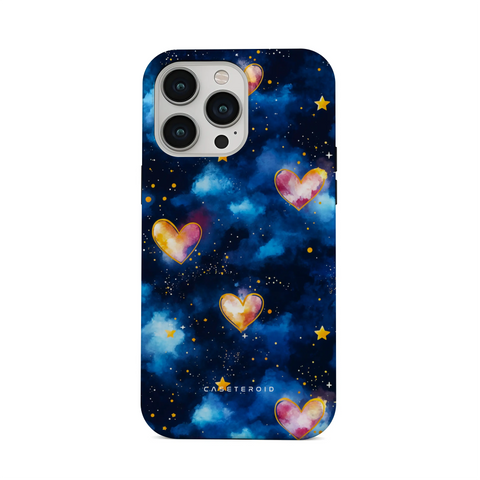 Hearts of the Cosmos - iPhone 14 Pro Case