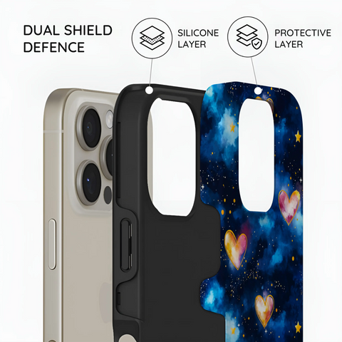Hearts of the Cosmos - iPhone 16 Pro Max Case