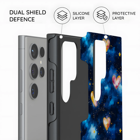 Hearts of the Cosmos - Samsung Galaxy S24 Ultra Case