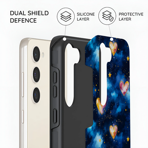 Hearts of the Cosmos - Samsung Galaxy S23 Plus Case
