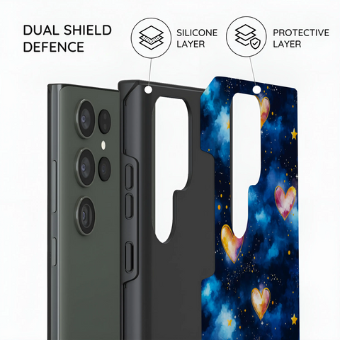 Hearts of the Cosmos - Samsung Galaxy S23 Ultra Case