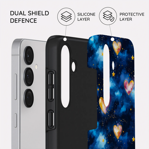 Hearts of the Cosmos - Samsung Galaxy S25 Case