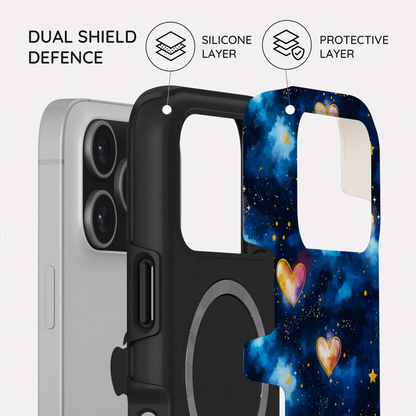 Hearts of the Cosmos - iPhone 17 Pro Case