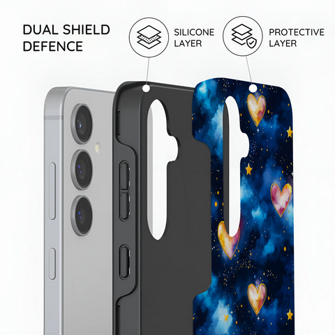 Hearts of the Cosmos - Samsung Galaxy S24 Plus Case