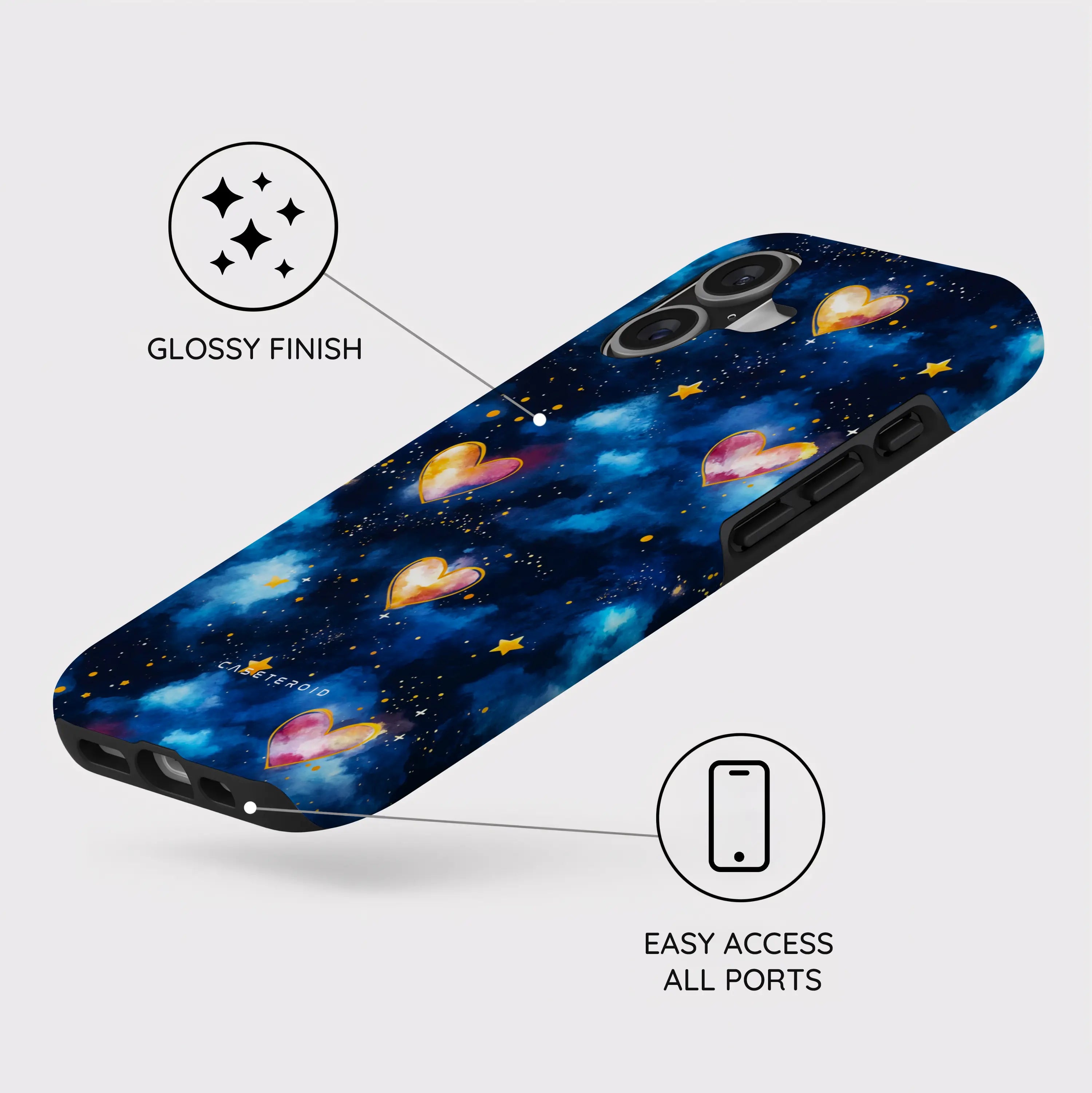 Hearts of the Cosmos - iPhone 17 Case