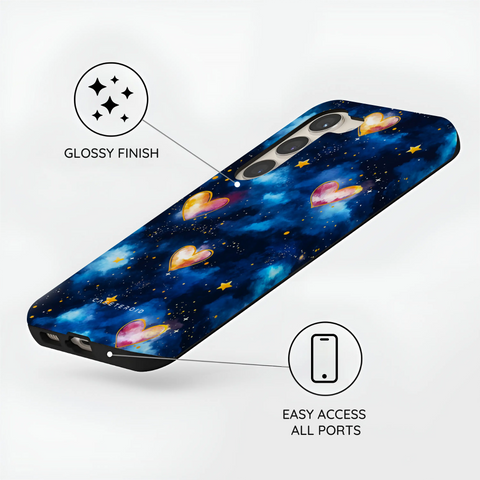 Hearts of the Cosmos - Samsung Galaxy S23 Plus Case