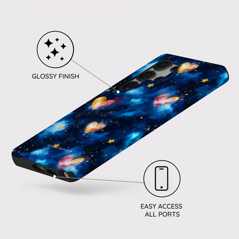 Hearts of the Cosmos - Samsung Galaxy S25 Ultra Case