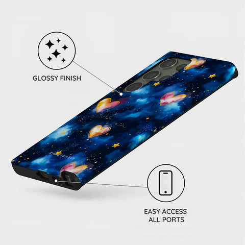 Hearts of the Cosmos - Samsung Galaxy S23 Ultra Case