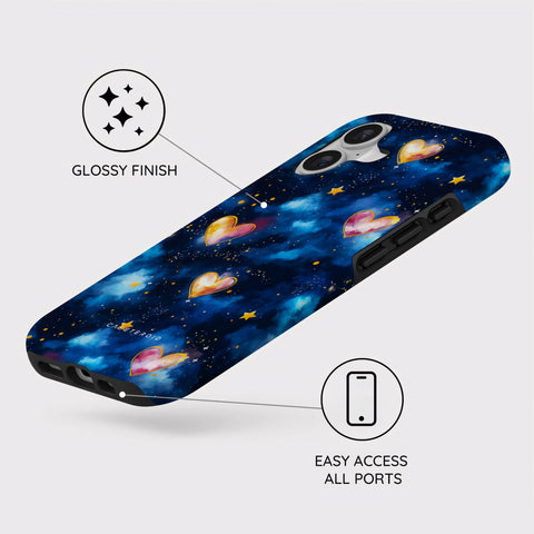 Hearts of the Cosmos - iPhone 17 Case