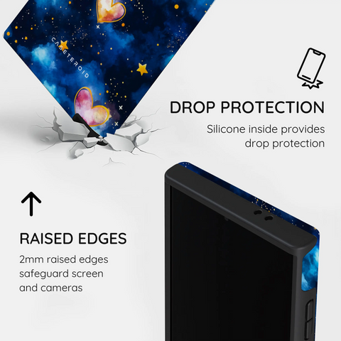 Hearts of the Cosmos - Samsung Galaxy S24 Ultra Case