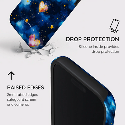 Hearts of the Cosmos - iPhone 17 Pro Case