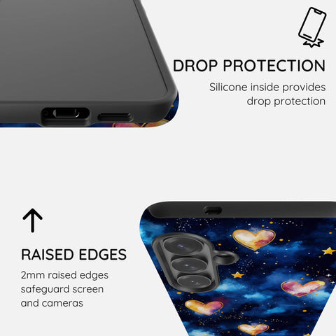 Hearts of the Cosmos - Samsung Galaxy S23 Case