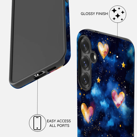Hearts of the Cosmos - Samsung Galaxy S23 Case