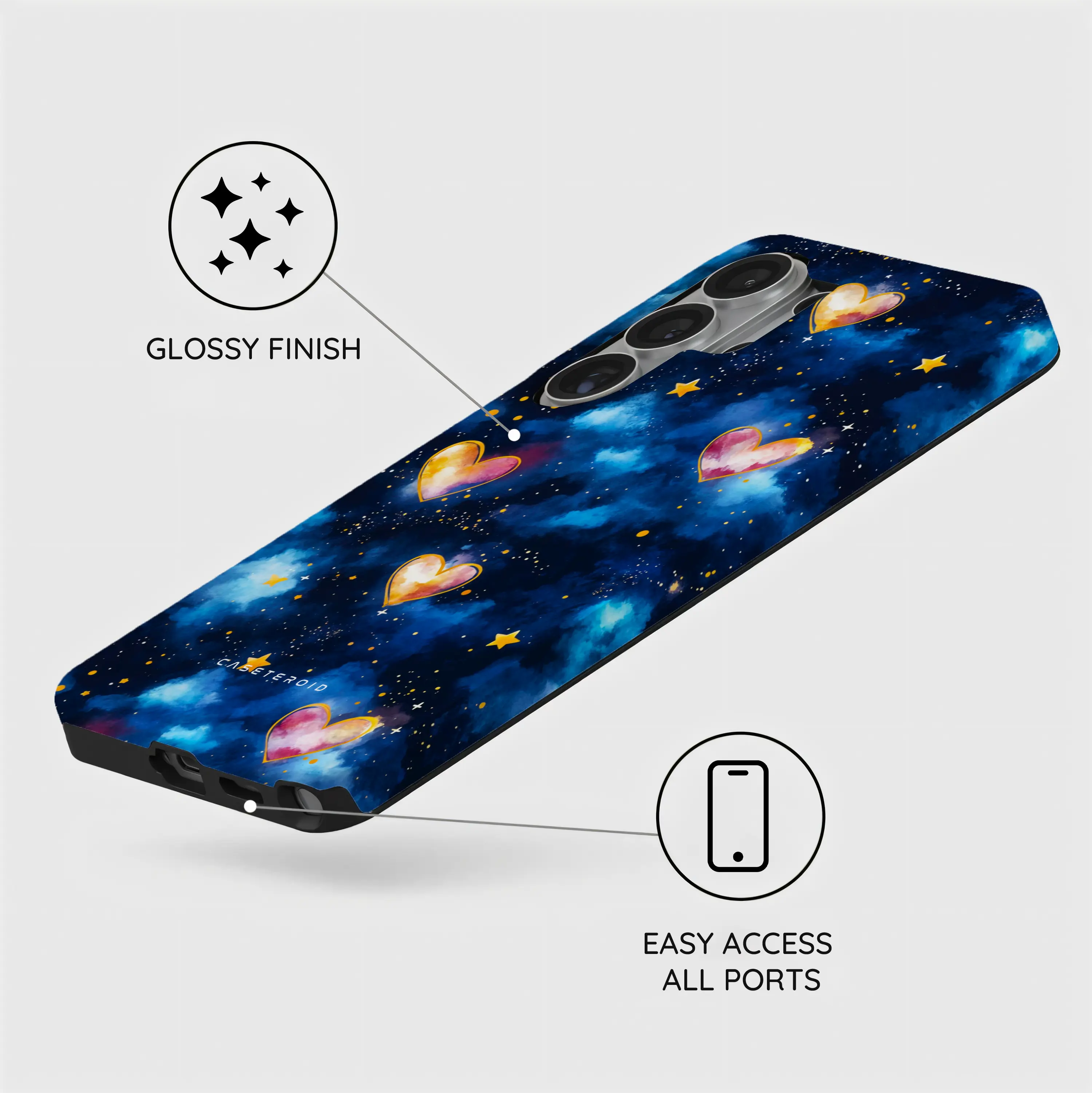 Hearts of the Cosmos - Samsung Galaxy S26 Ultra Case