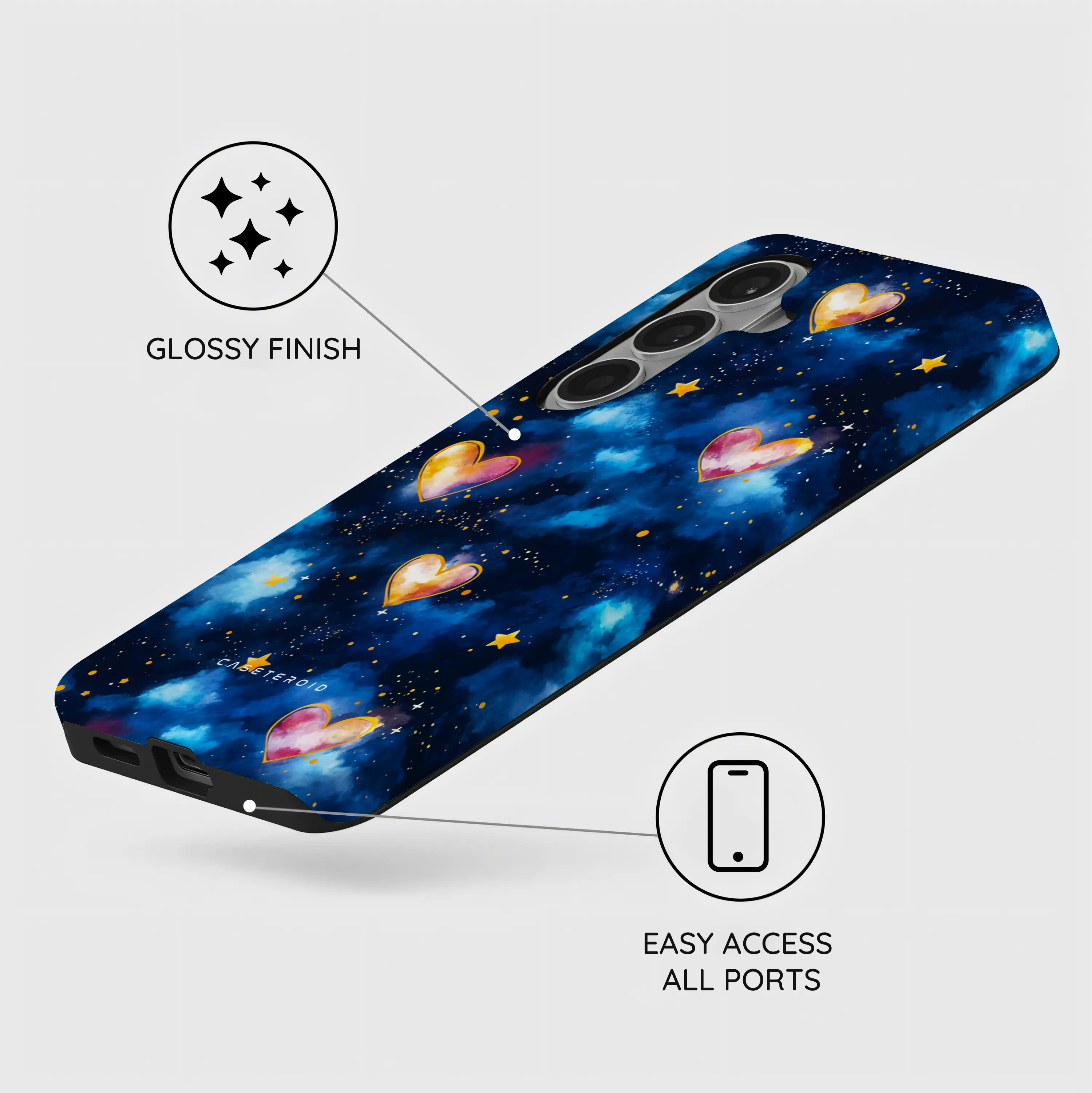 Hearts of the Cosmos - Samsung Galaxy S26 Case