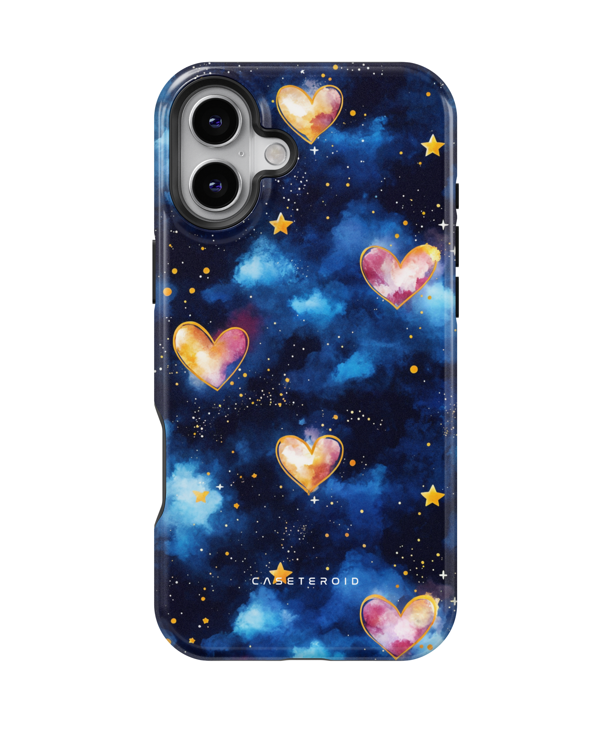 Hearts of the Cosmos - iPhone 16 Plus Case