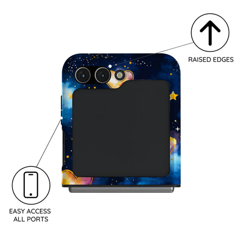 Hearts of the Cosmos - Samsung Galaxy Z Flip 5 Case