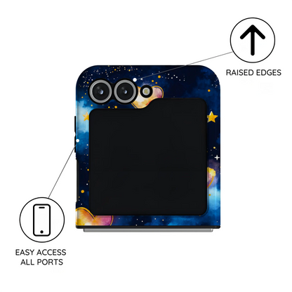 Hearts of the Cosmos - Samsung Galaxy Z Flip 6 Case