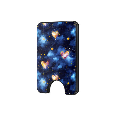 Hearts of the Cosmos - Magnetic Wallet & Stand